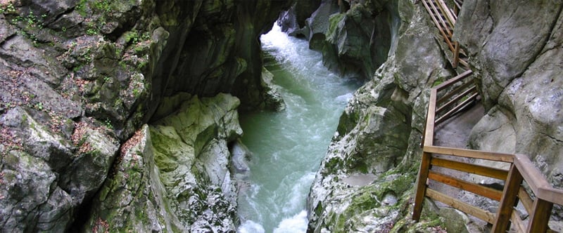 Ausflug Klamm für Regentage