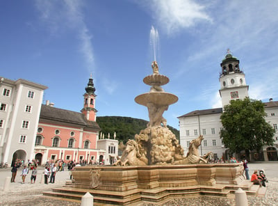 Stadt Salzburg Sommerurlaub Regenwetter