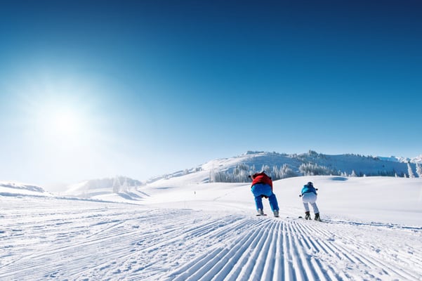 Skifahren Ski amadé-Skigebiet-Skipiste-Panorama-Schnee-23