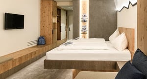 Tauernhof Doppelzimmer Design Zimmer Unterkunft Winterurlaub in Ski amadé