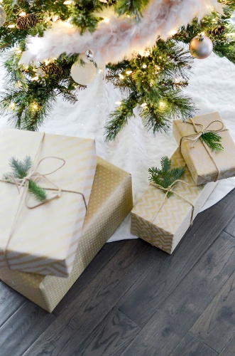 xmas Weihnachten Päckchen Geschenke