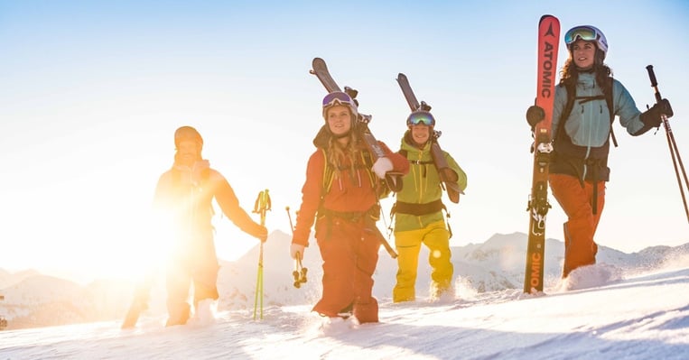 Winterurlaub Salzburger Land  Skifahren Österreich