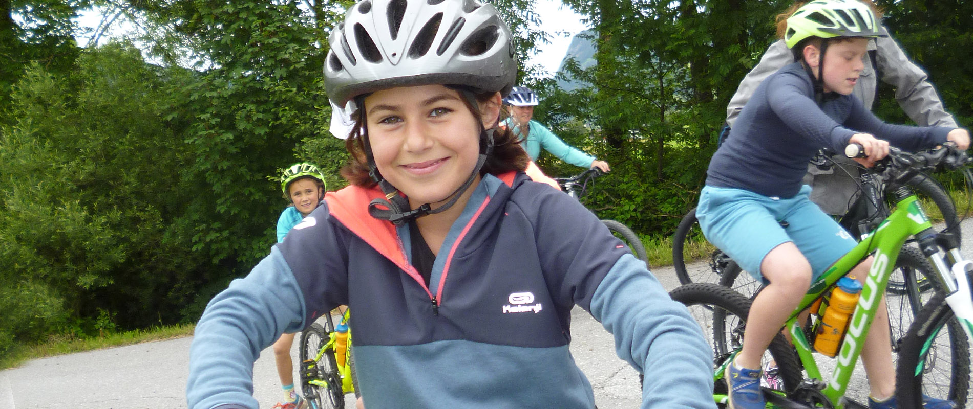 Mountainbiken Kinder Familienurlaub Salzburger Bikehotel in Flachau für Bikeurlaub in Österreich