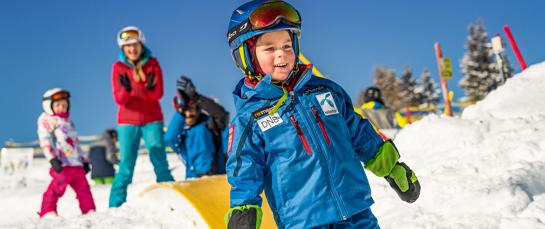 Familieskigebiet Österreich Urlaub Skifahren