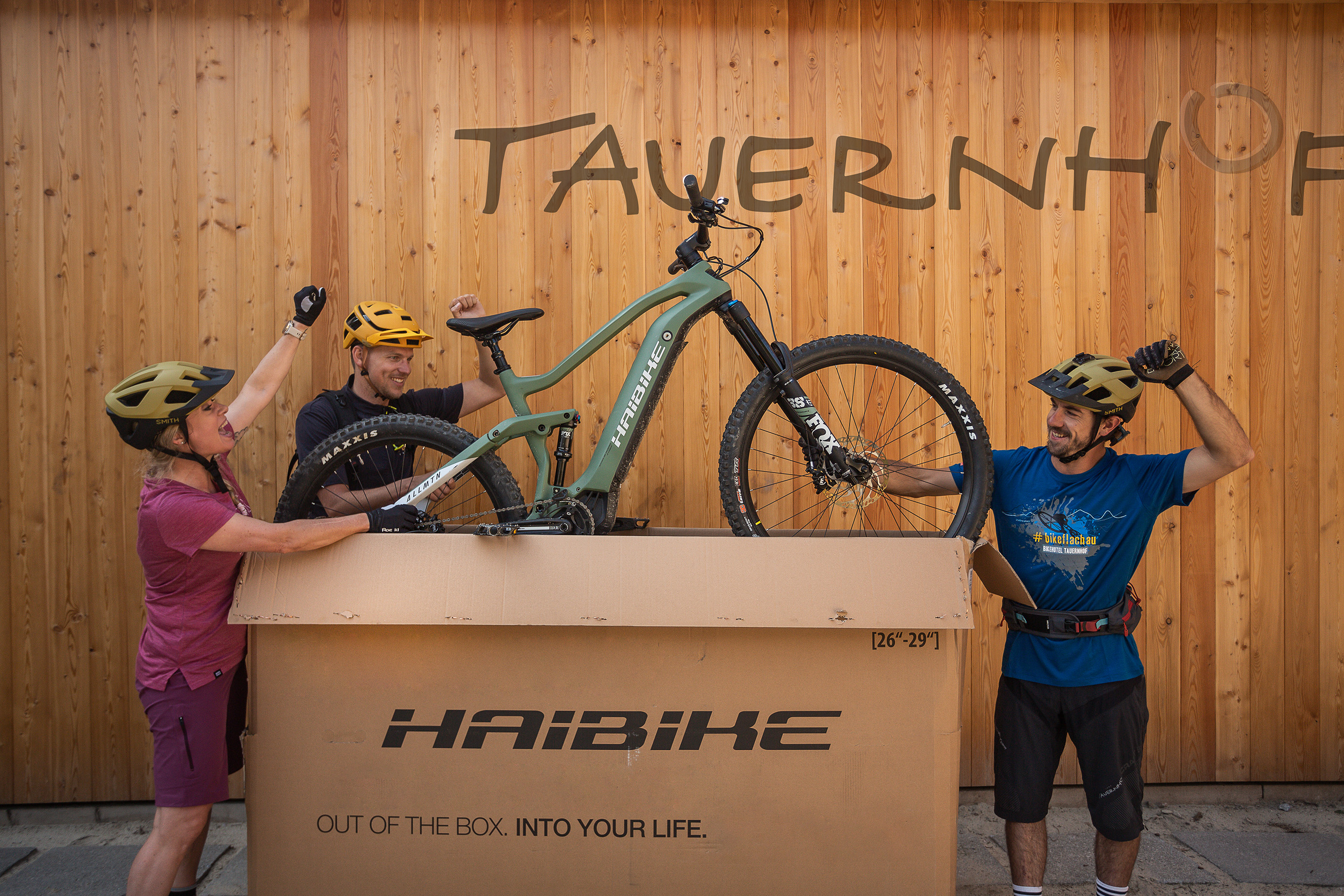 Haibike Testcenter Tauernhof Kooperation E-MTB HaibikeAllMtn Modelle